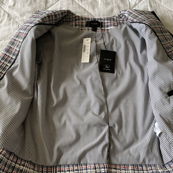 J Crew Tweed Lady Jacket size 2 - Picture 5 of 10